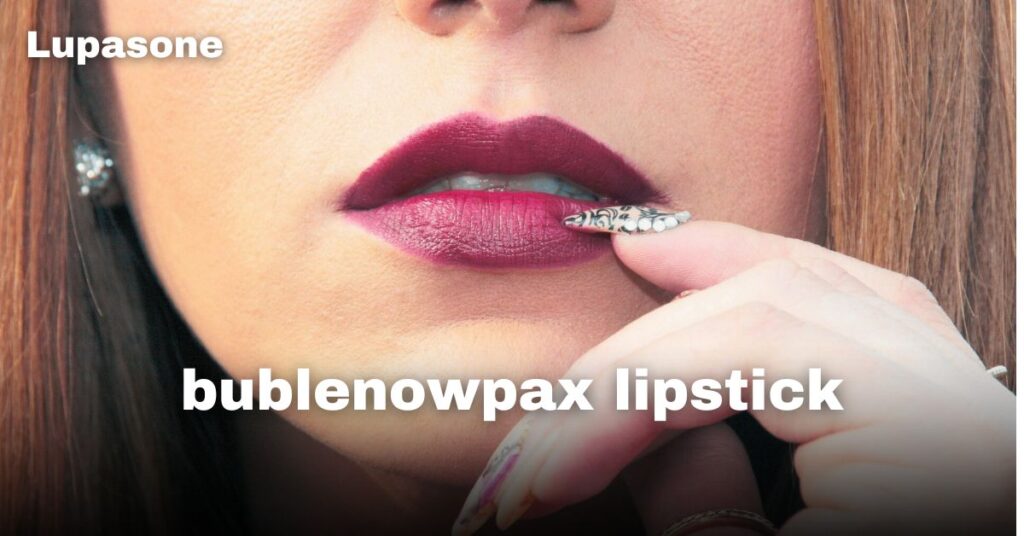 bublenowpax lipstick