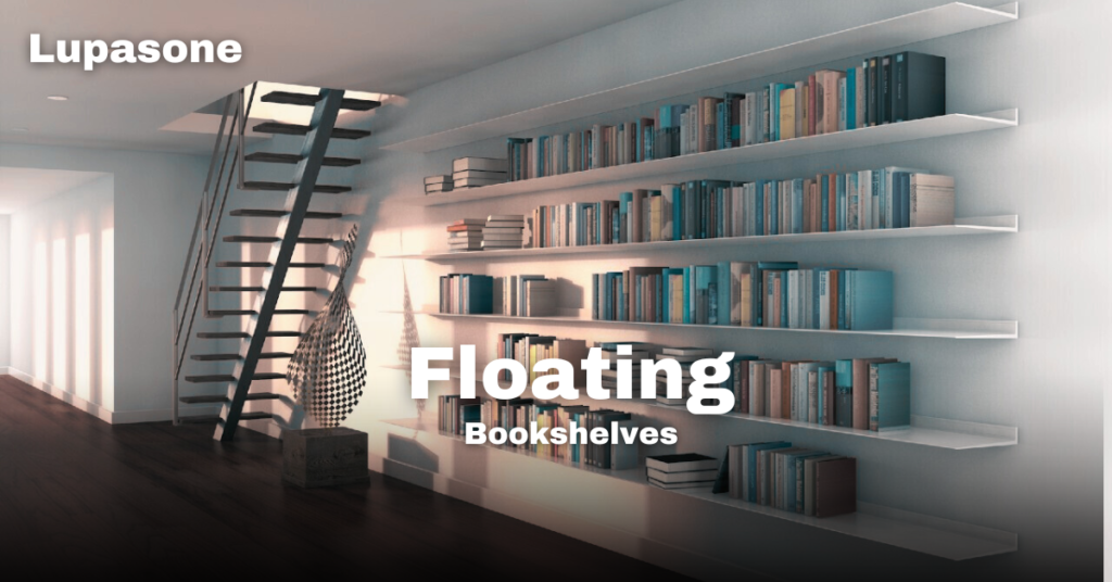 Floating Bookshelves