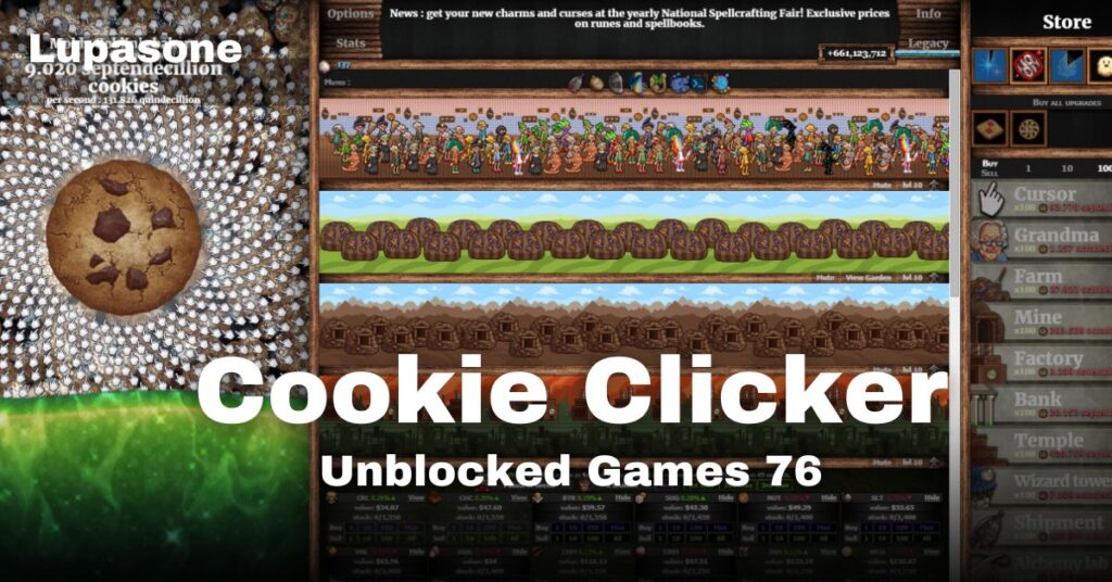 Cookie Clicker Unblocked Games 76