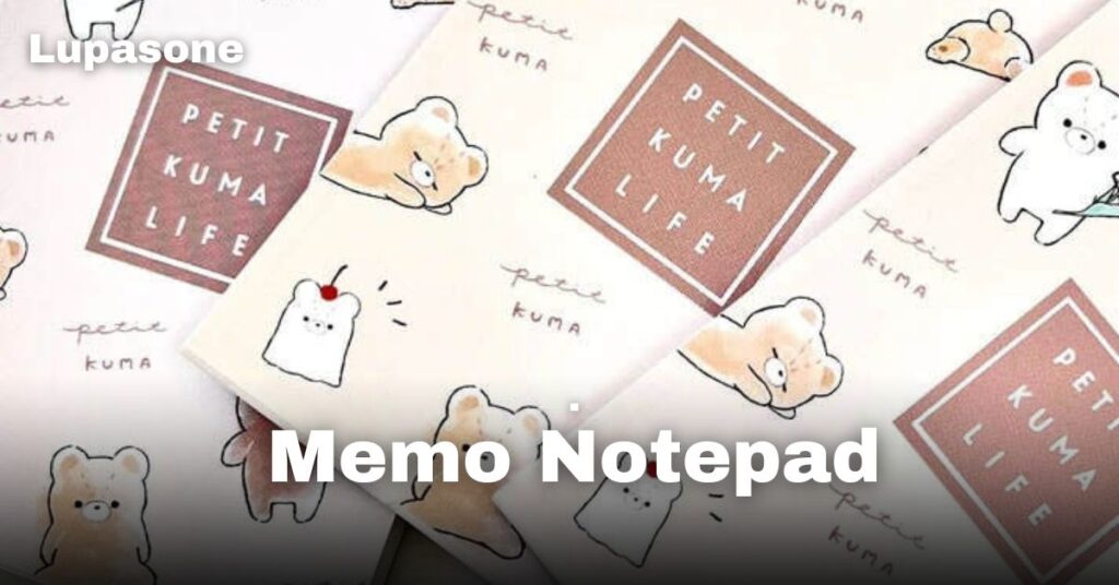 memo notepad