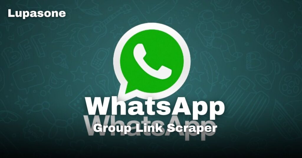 WhatsApp Group Link Scraper