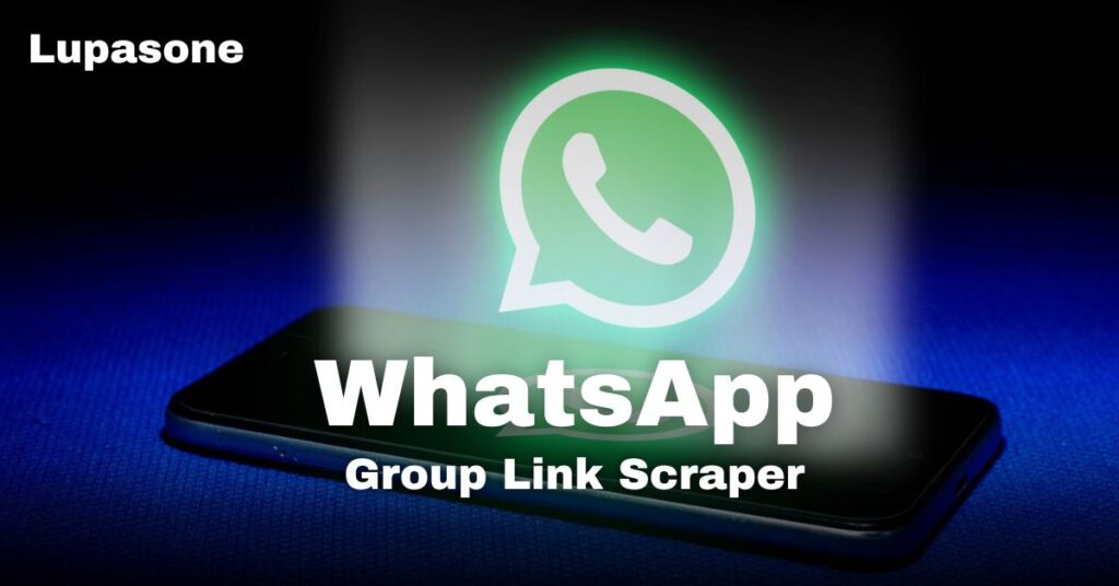 WhatsApp Group Link Scraper