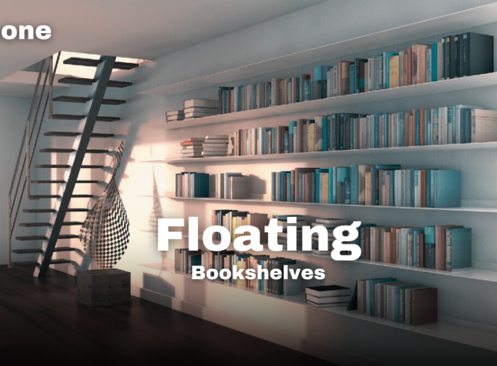 Floating Bookshelves